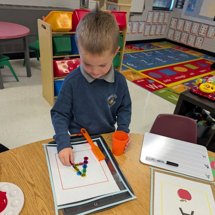 apples and letter A fun! 
