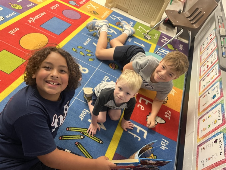 Reading with buddies 