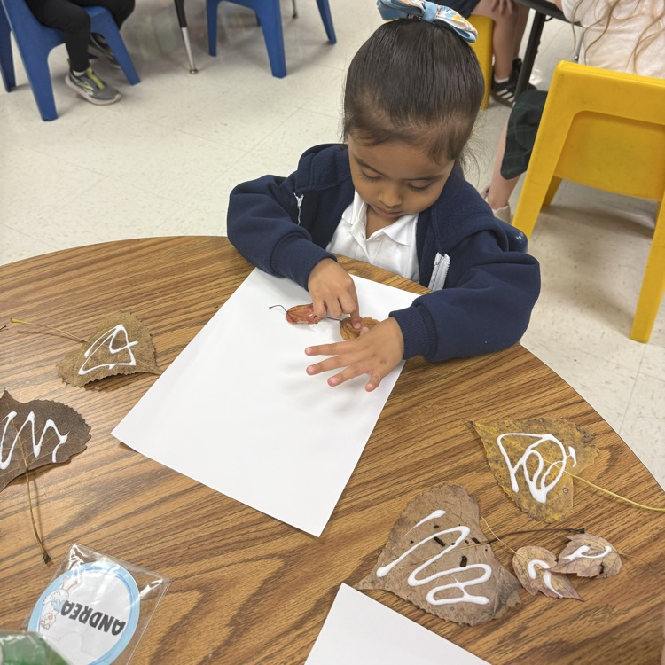 making leaf man pictures