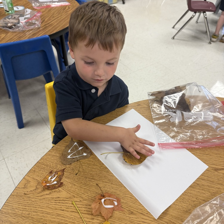 making leaf man pictures