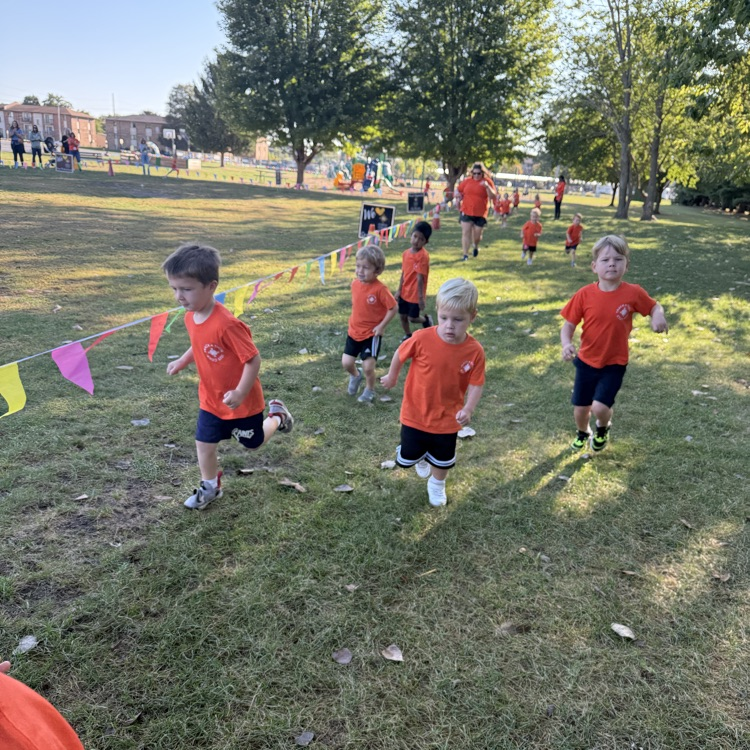 pre k had a blast at track a thon 