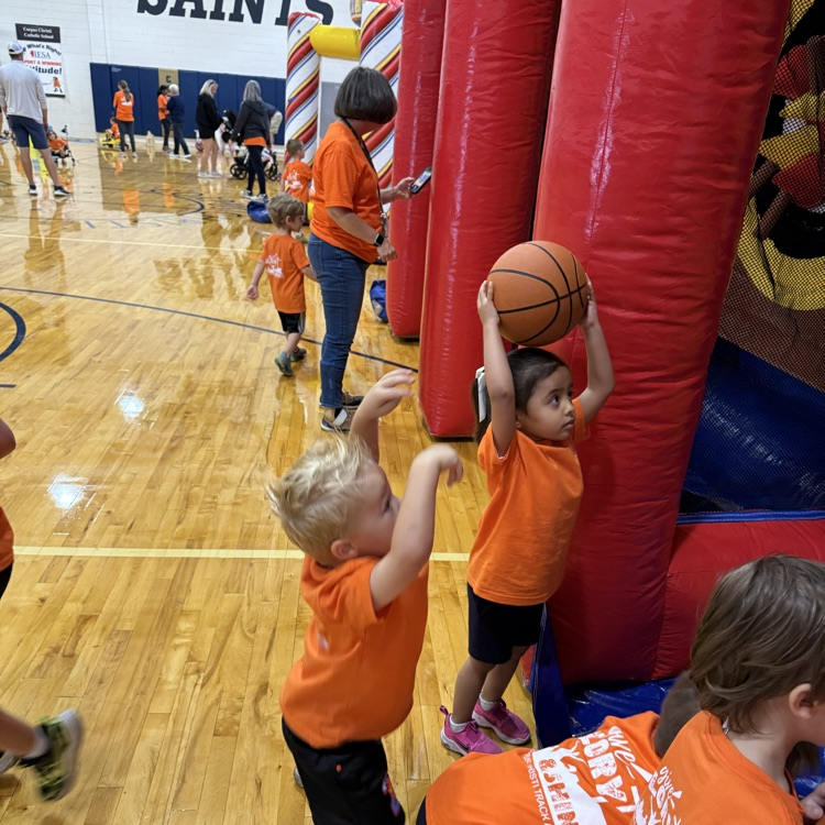 pre k had a blast at track a thon 