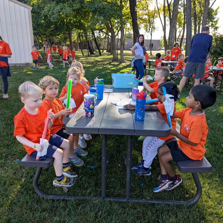 pre k had a blast at track a thon 