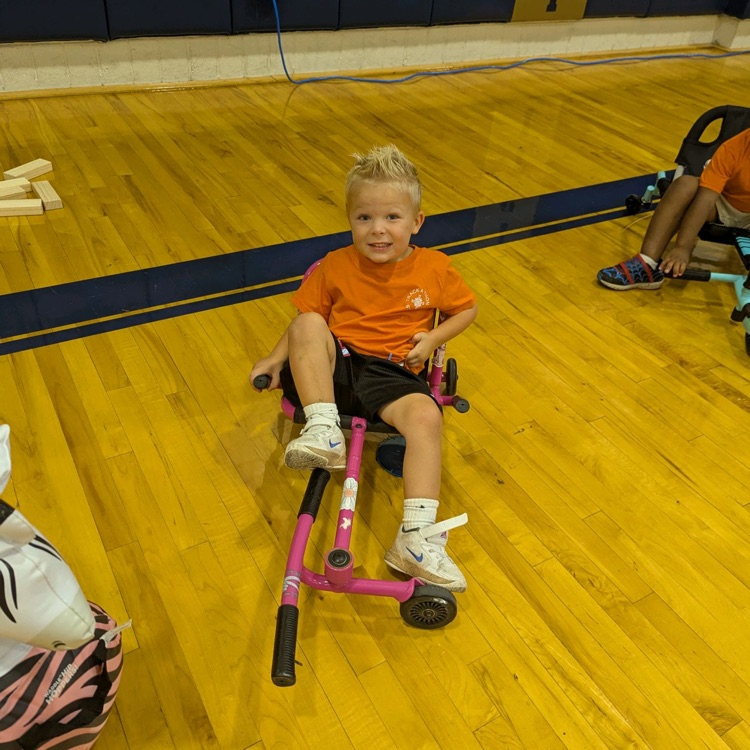 pre k had a blast at track a thon 