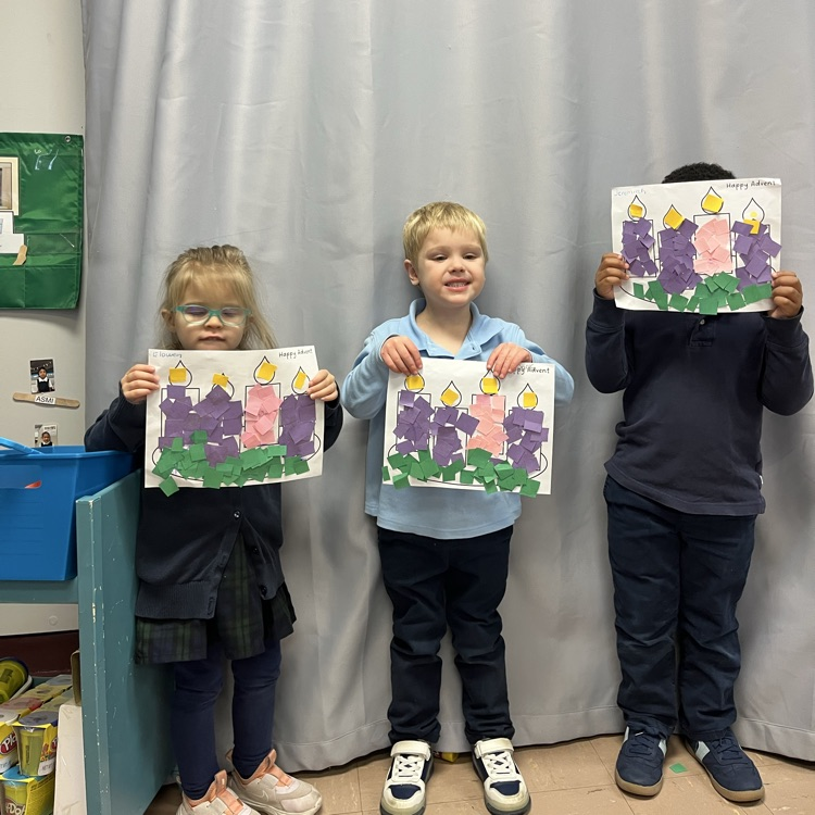 We are learning about Advent in PreK.