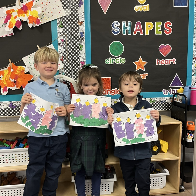 We are learning about Advent in PreK.