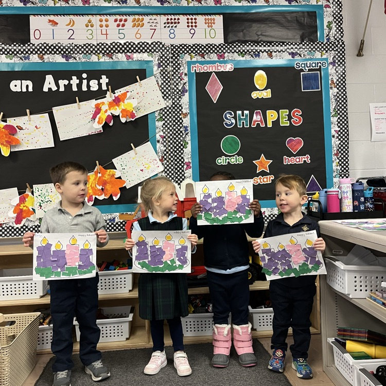We are learning about Advent in PreK.