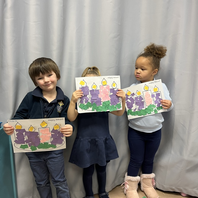 We are learning about Advent in PreK!