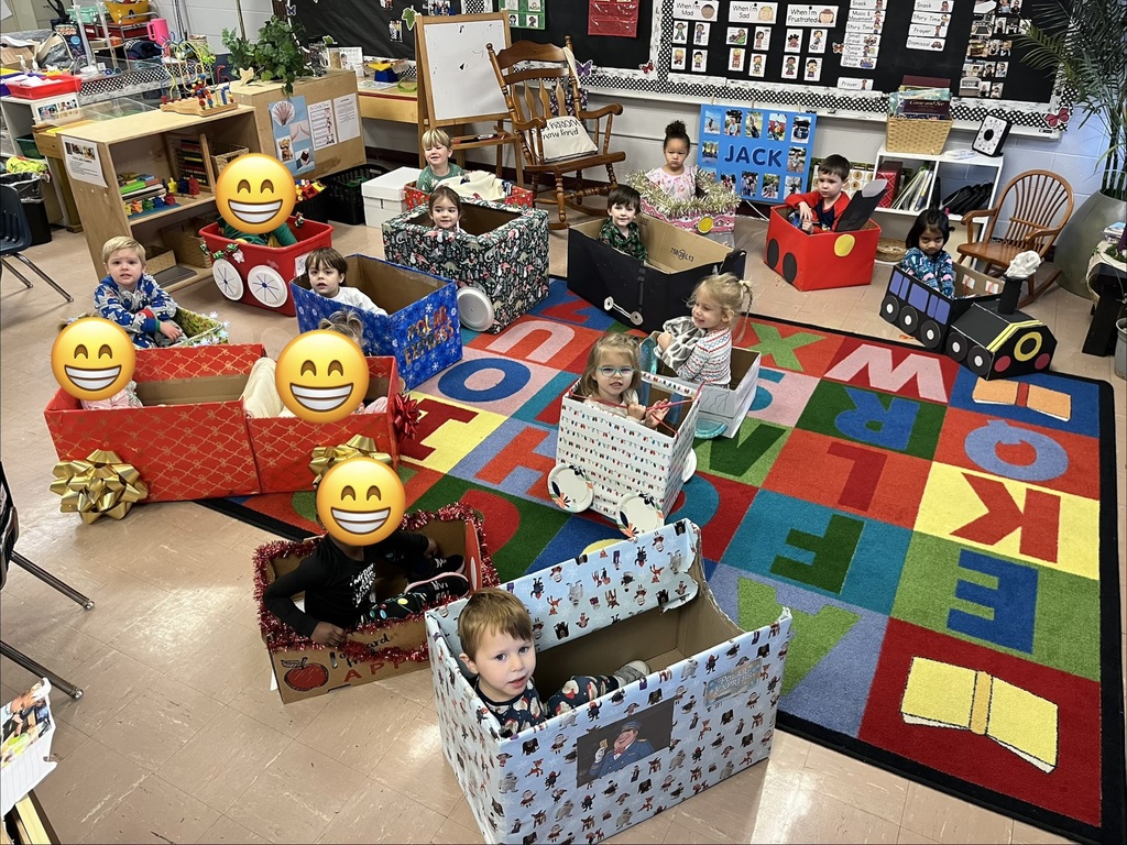 PreK 3 loved Polar Express Day!