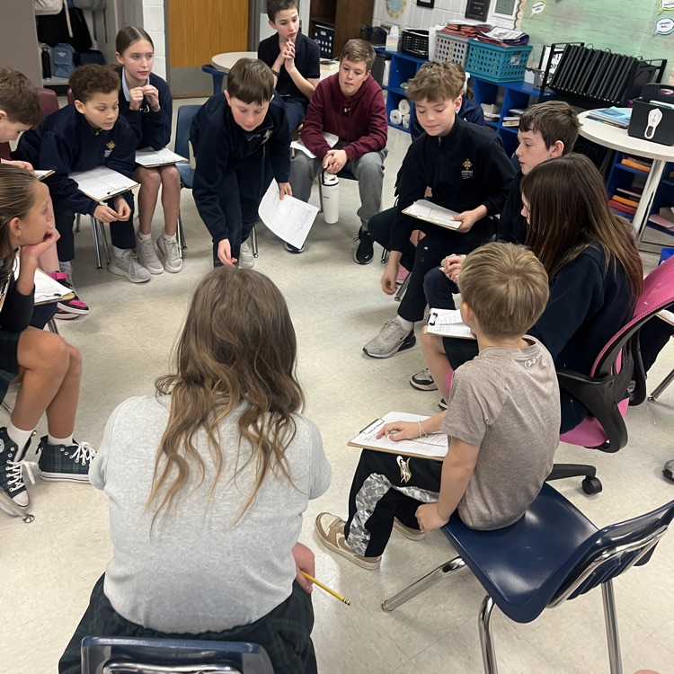 Using talking chips made sure everyone had a chance to talk  