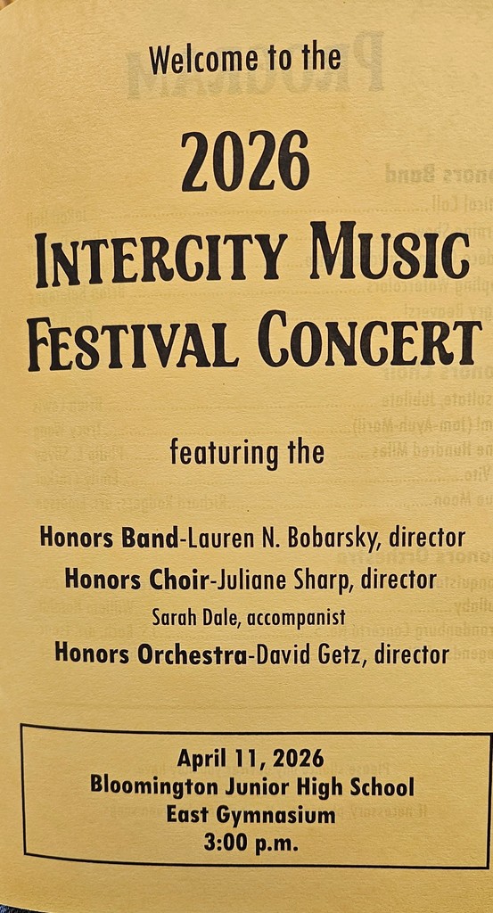 2026 Intercity Music Festival