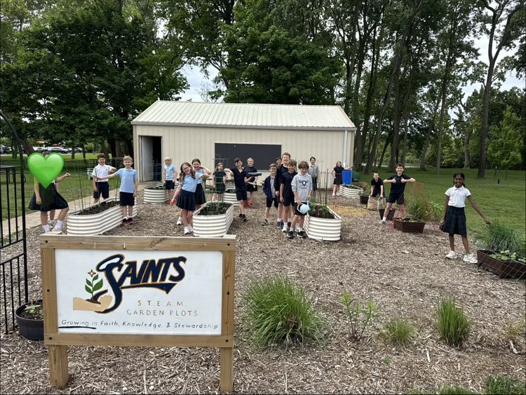 Our Giving Garden is ready to go!