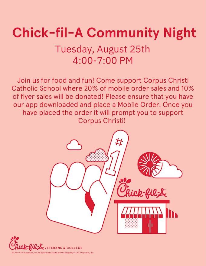 flyer for chick fil a