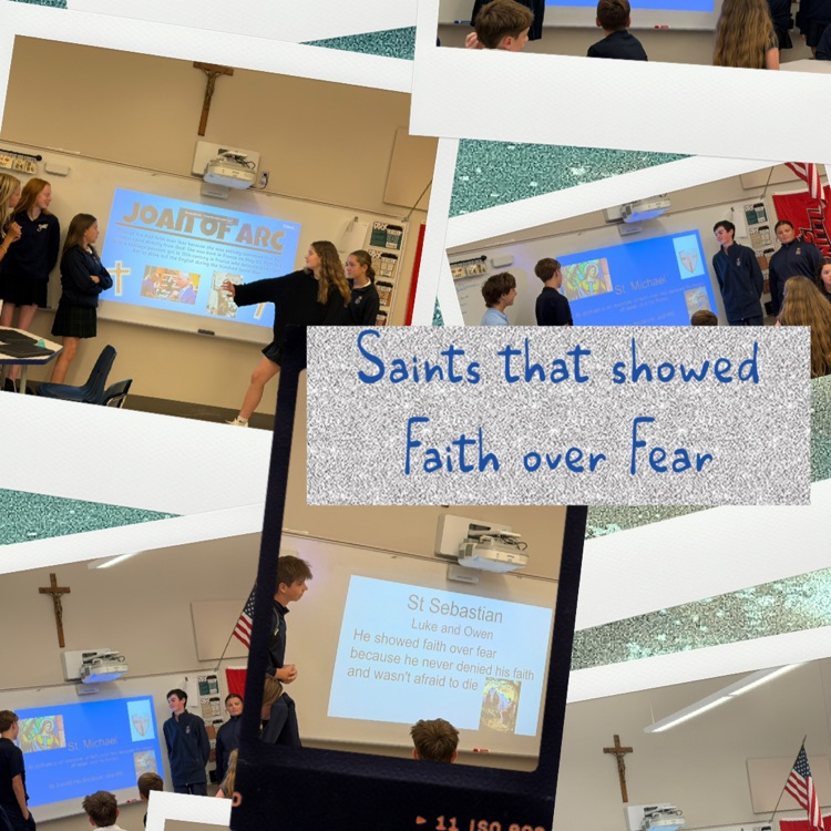 Saint presentations