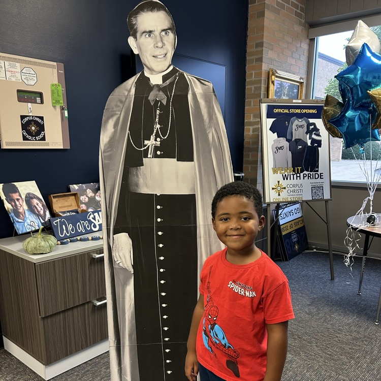 Fulton Sheen is in the building! 