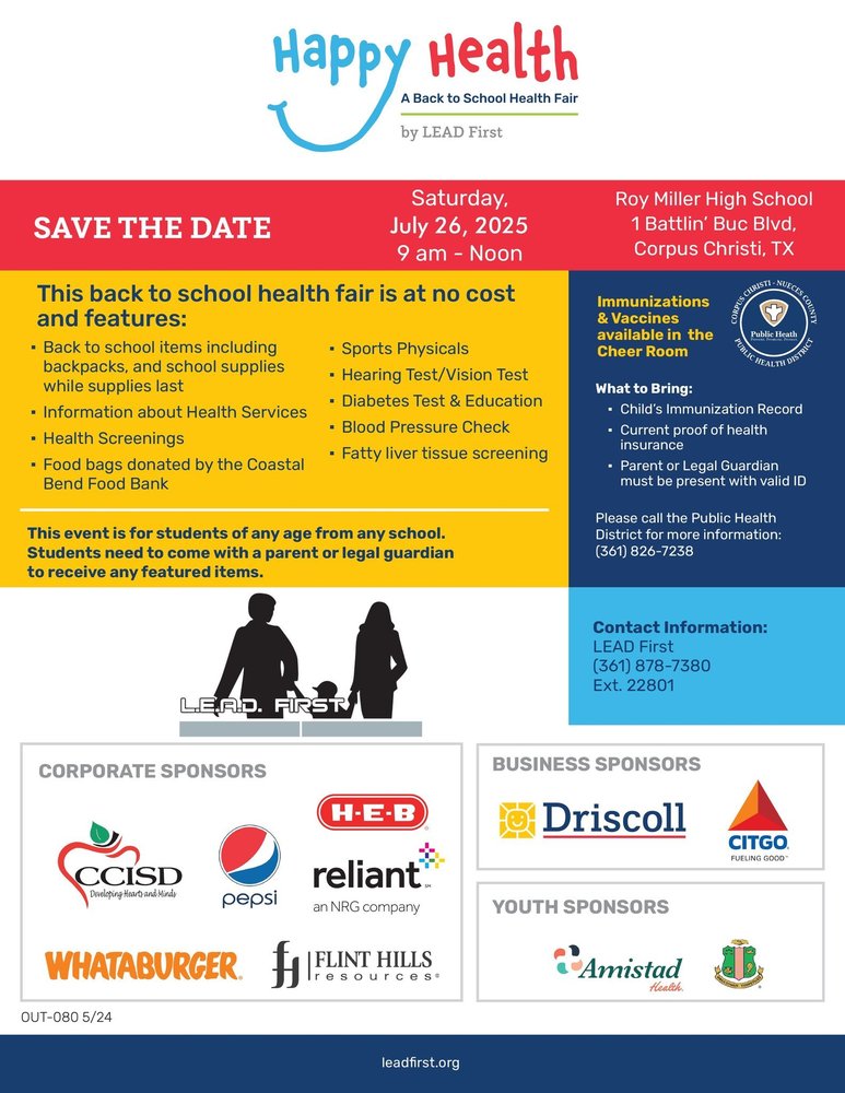 Happy Health - Back to School Health Fair