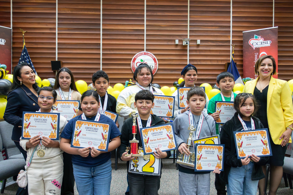 Spanish Spelling Bee participants