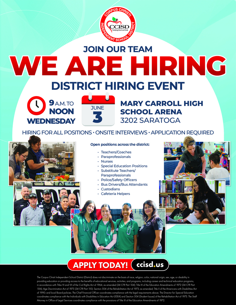 Job Fair June 3rd