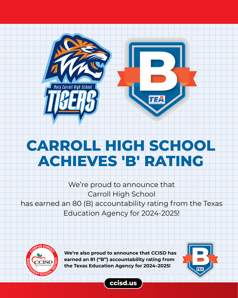 Carroll HS "B" Rating