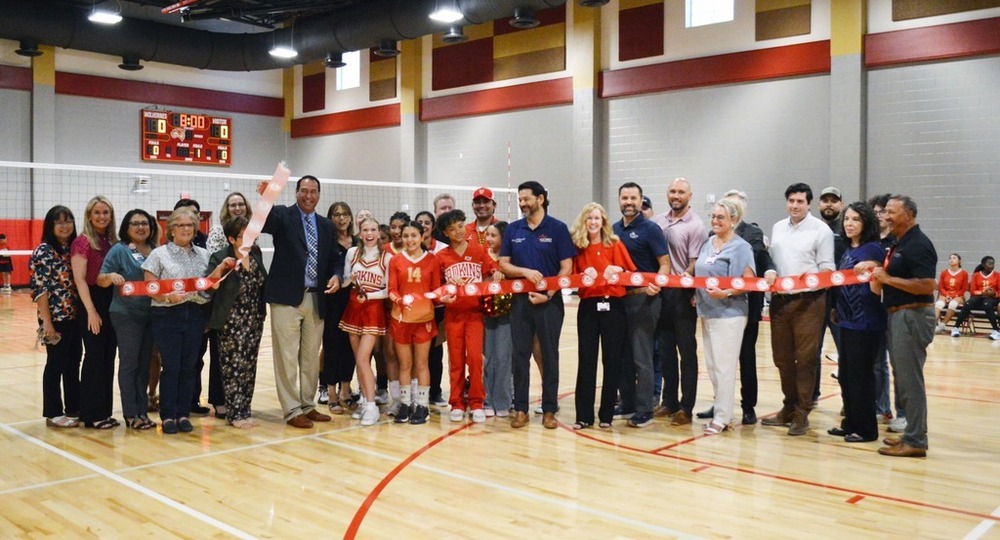 Adkins Gym Ribbon Cutting