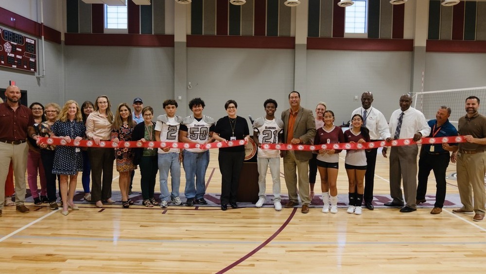 Driscoll Gym Ribbon Cutting