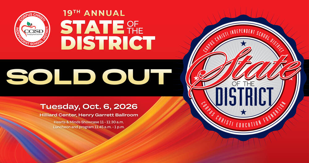 Save the date state of the district tuesday, october 6, 2026