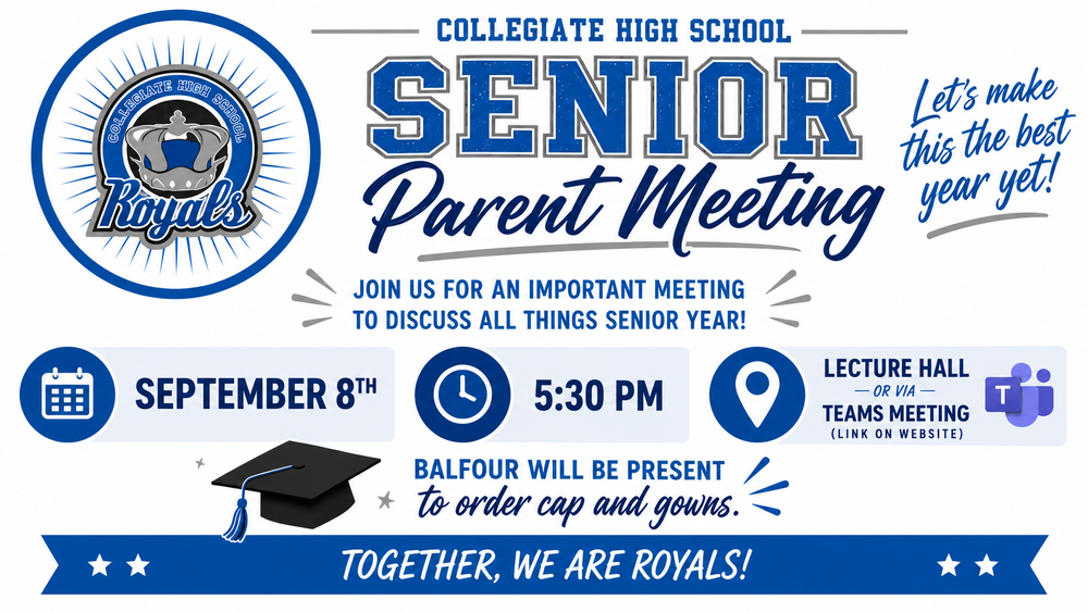 senior parent meeting