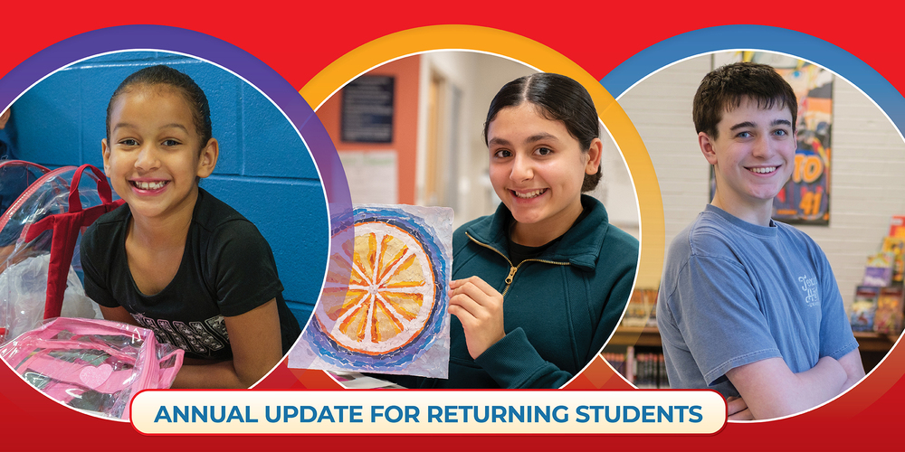 Annual Update for returning students