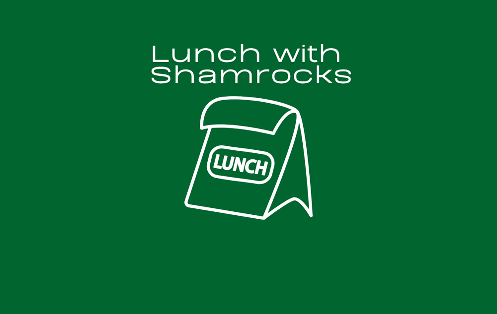 lunch with Shamrocks
