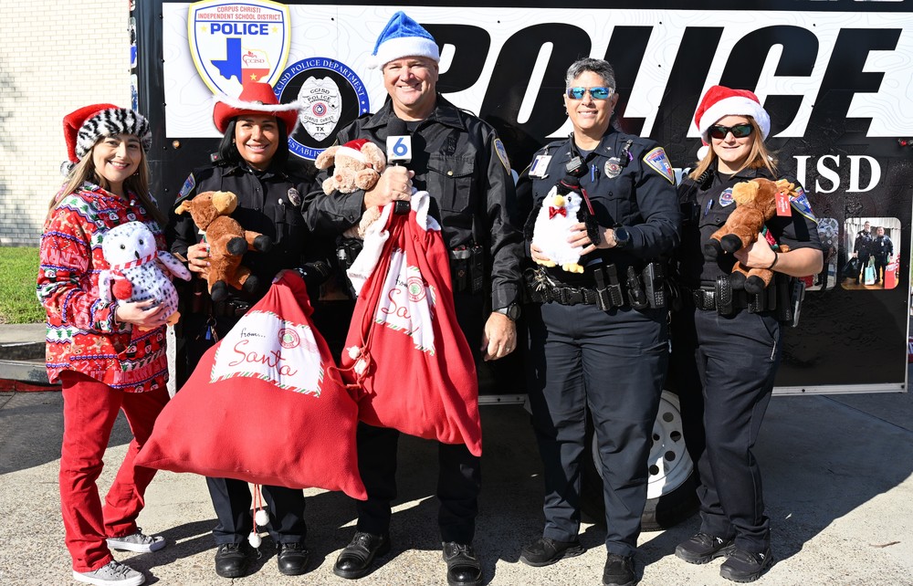CCISD PD with stufffed animals