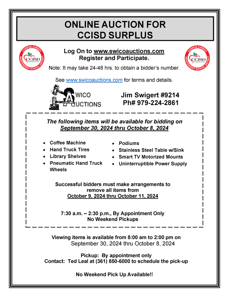 CCISD auction