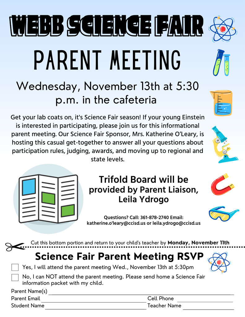 Science Fair Parent Meeting