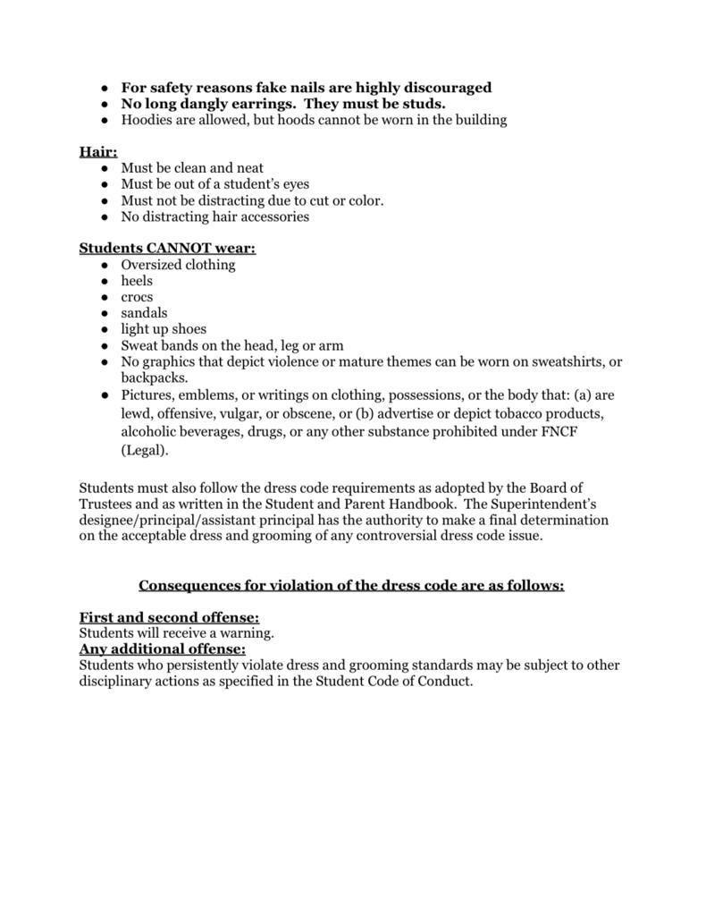 dress code