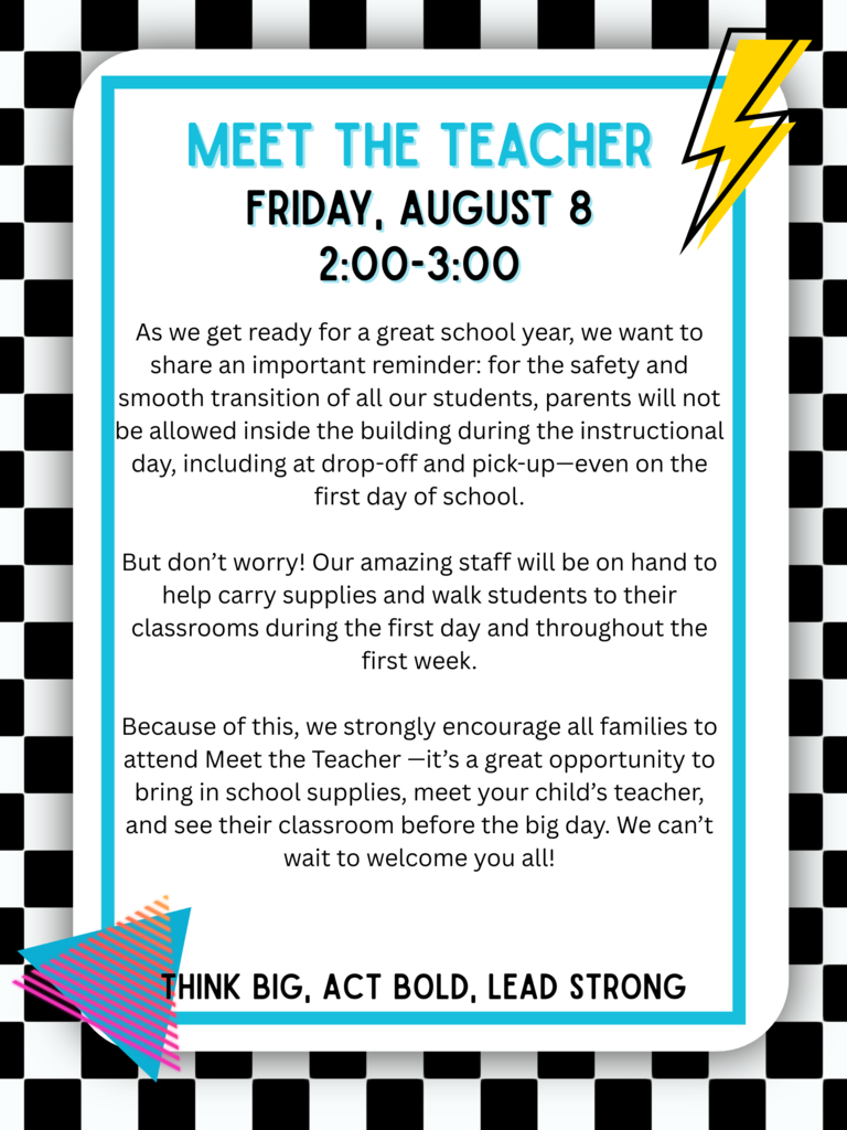 Meet the Teacher 8/8