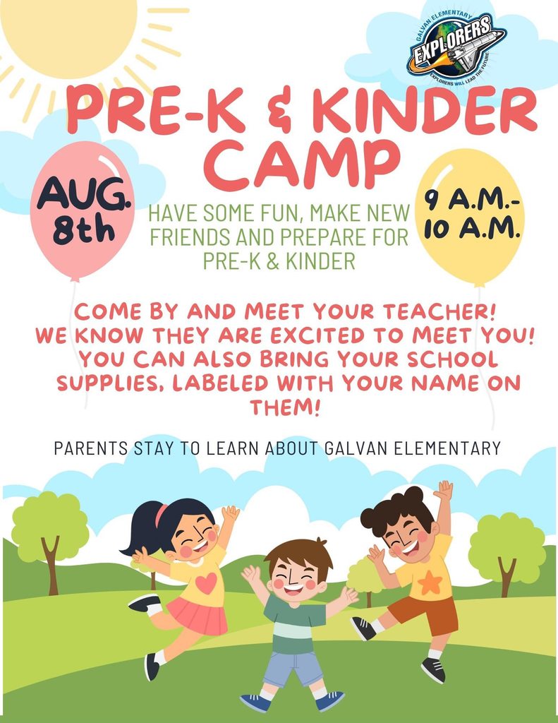 PreK/Kinder Camp
