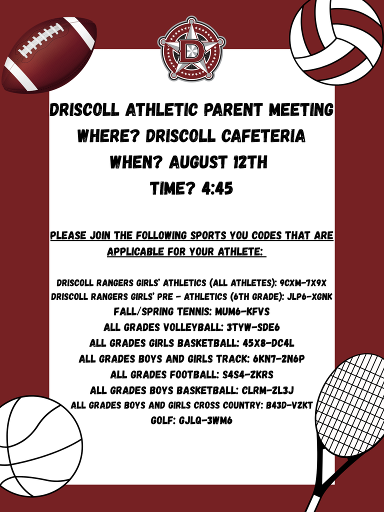 Driscoll Athletics