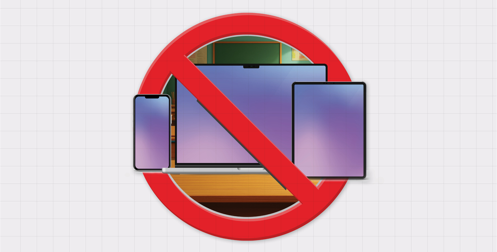 25-26 NO PERSONAL DEVICES Hero Image