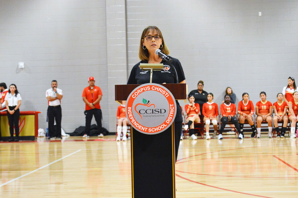 Adkins MS Gym Ribbon Cutting