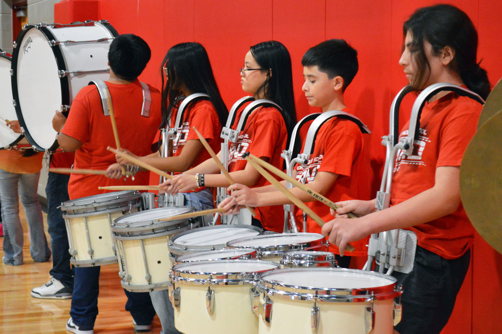 Adkins MS Gym Ribbon Cutting