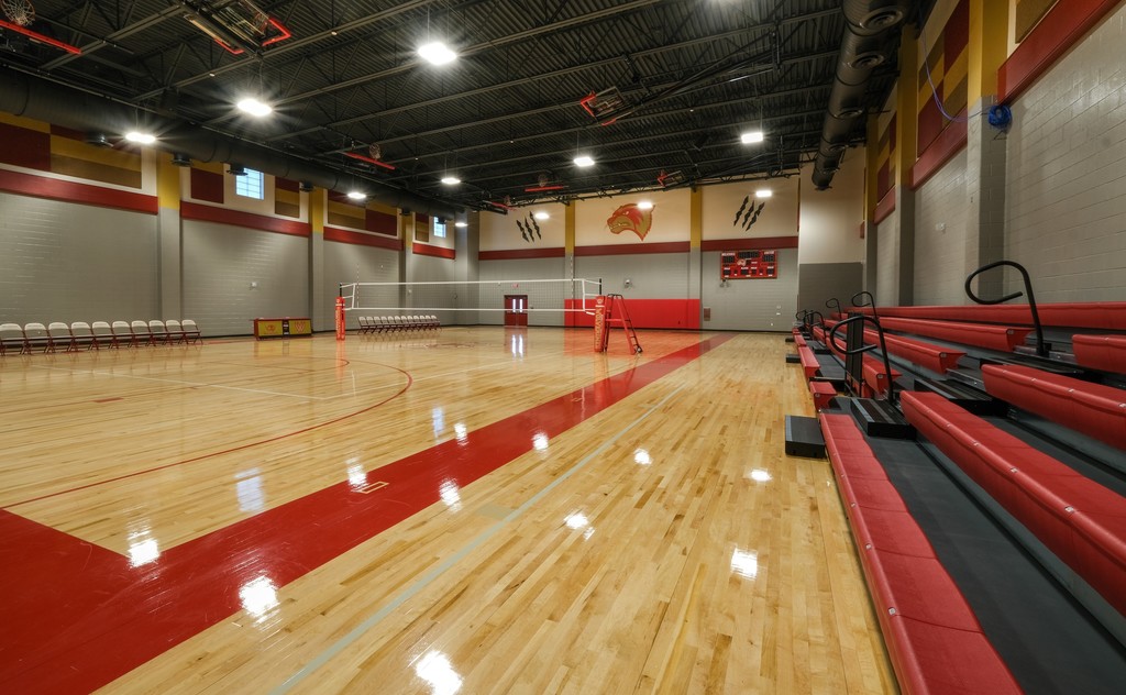 Adkins MS Gym Ribbon Cutting