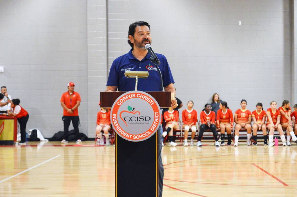 Adkins MS Gym Ribbon Cutting