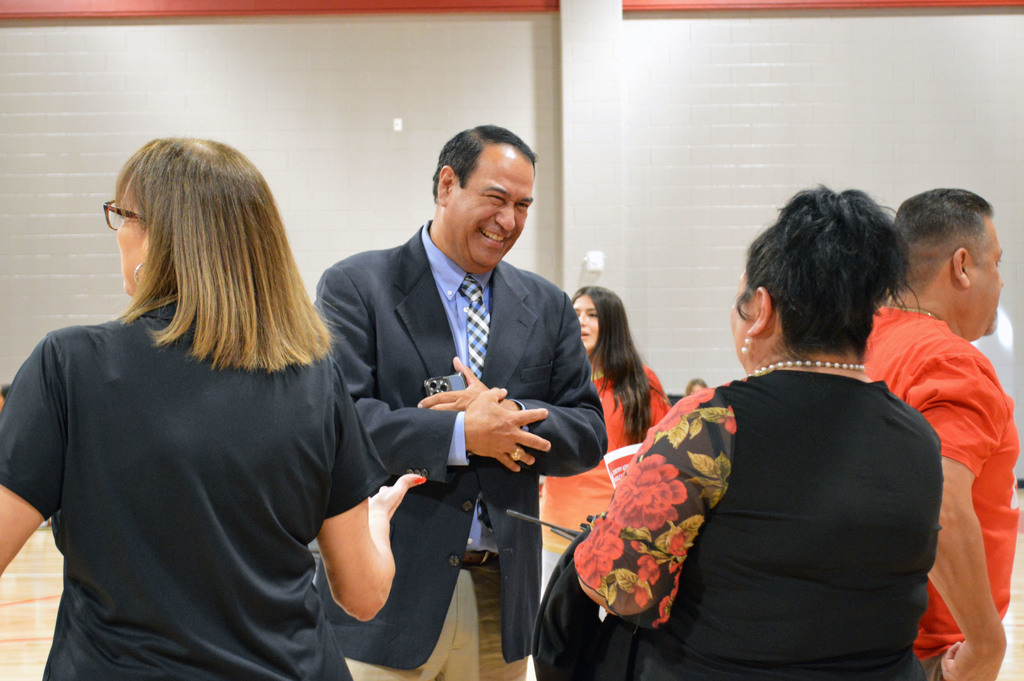 Adkins MS Gym Ribbon Cutting
