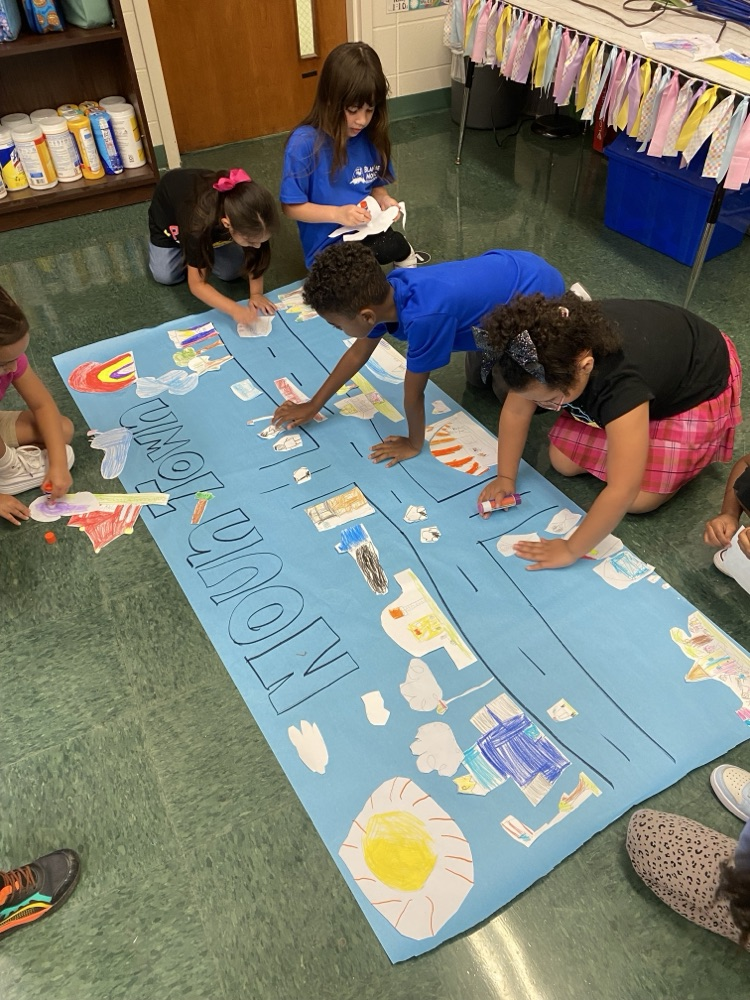 first grade noun town