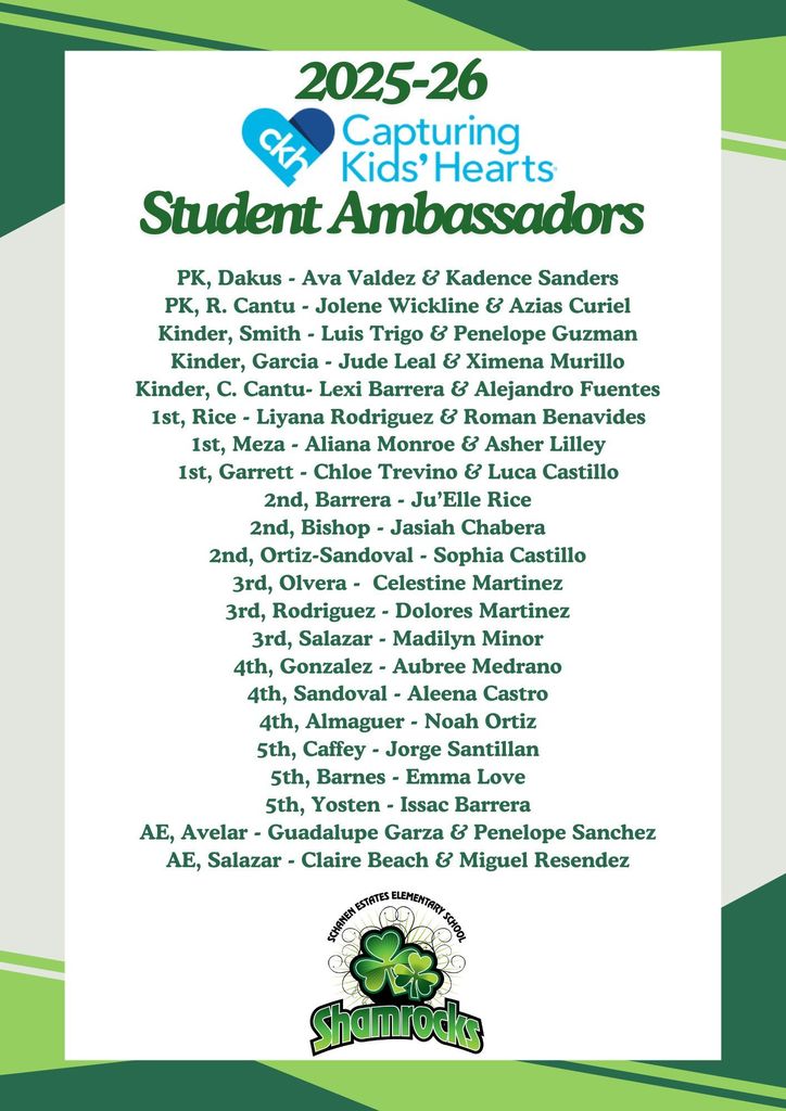 CKH Class Ambassadors