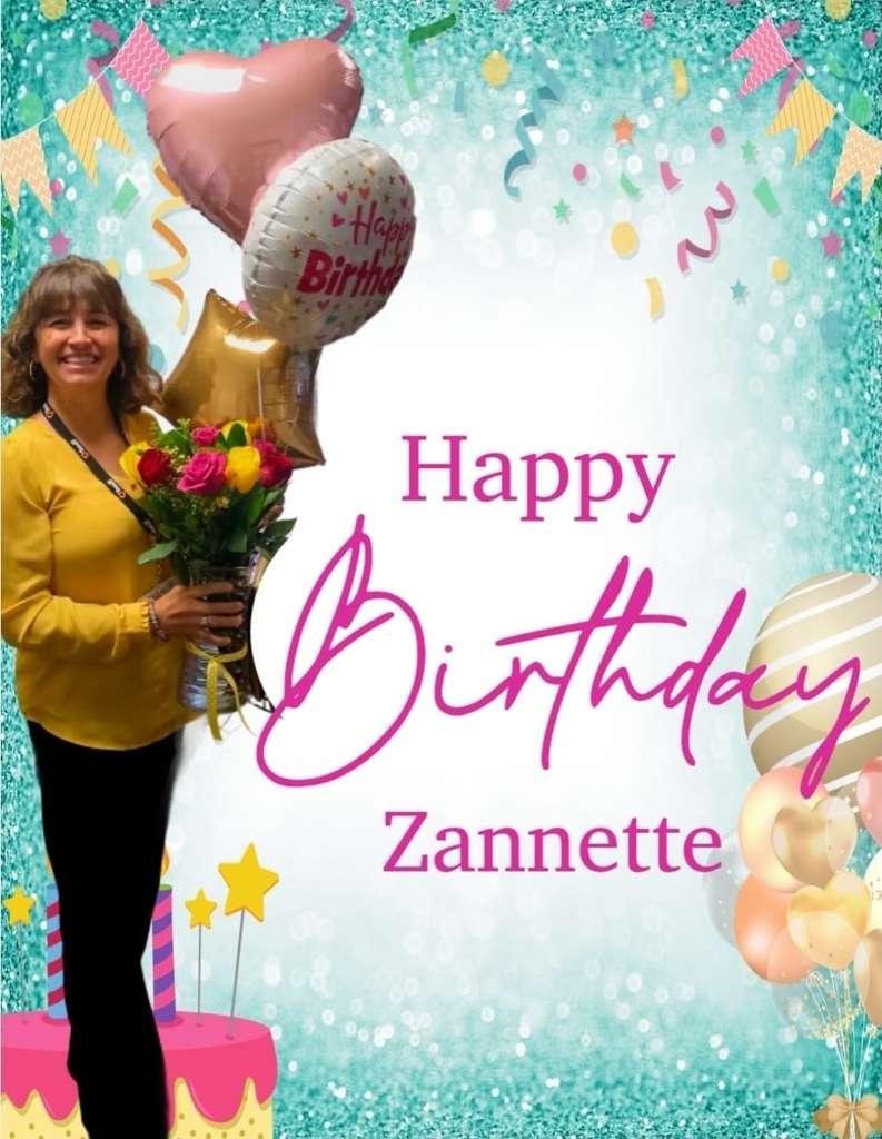 Happy Birthday Zannette