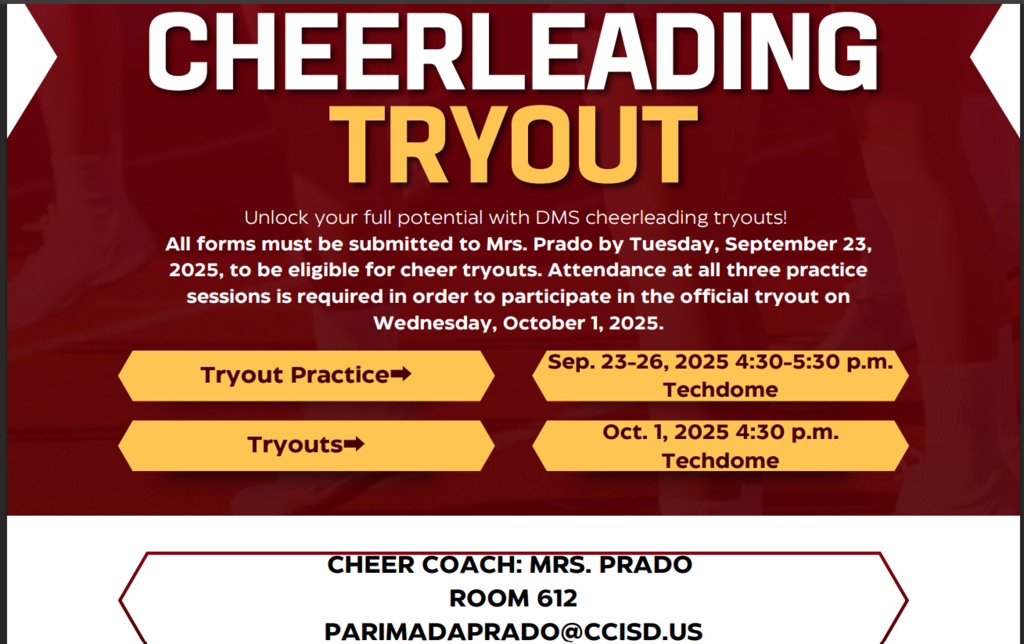 Cheerleading Tryouts