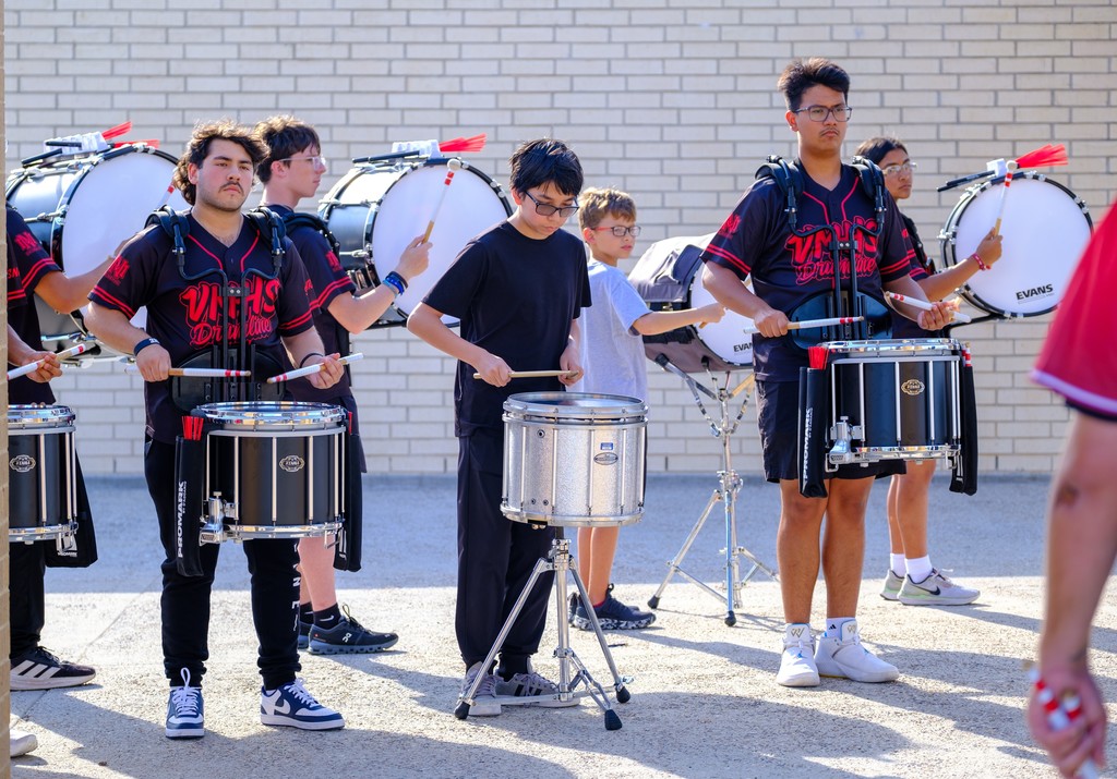 Veterans memorial drumline