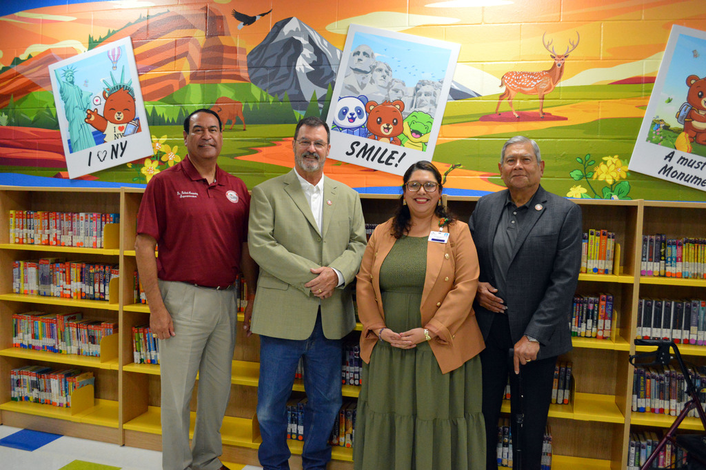 Club Estates Elementary School Library Reveal Event