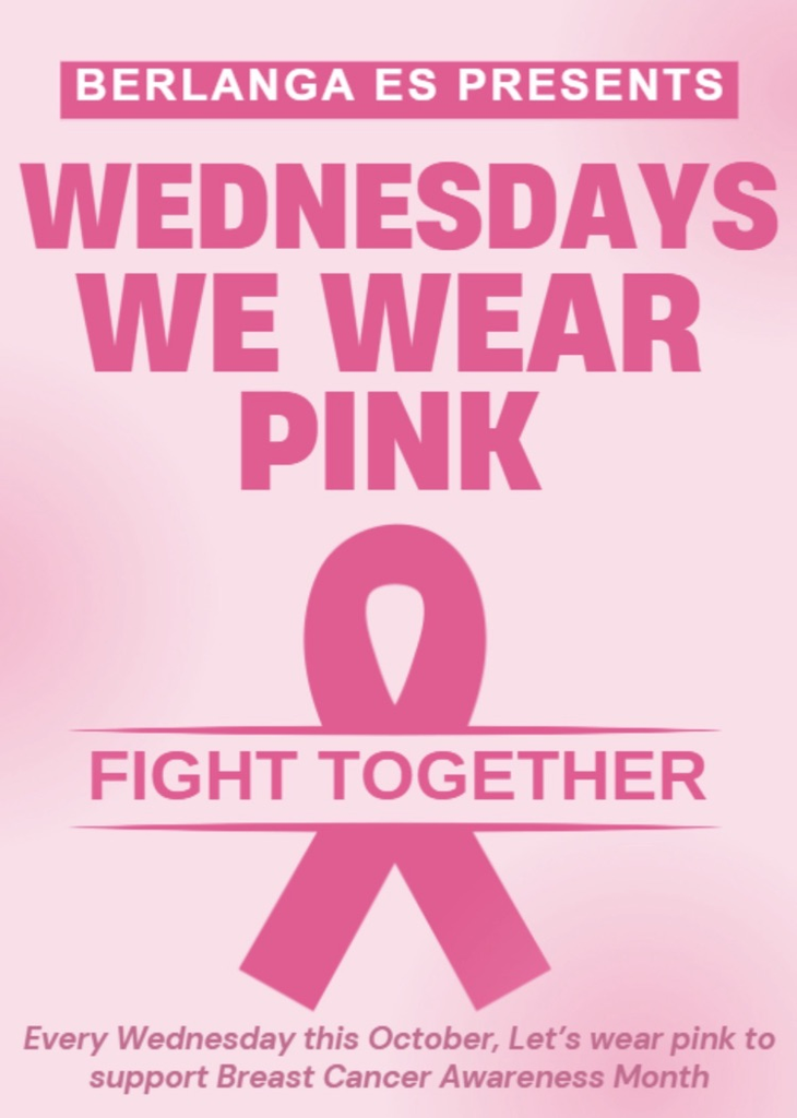 we wear pink! 