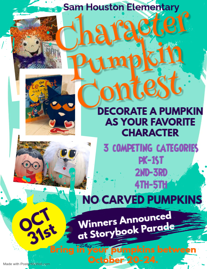 character pumpkin contest